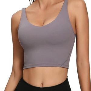 Amazon brand | crop workout/yoga tank top